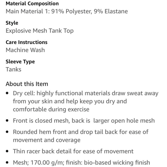 Puma Women Explosive Mesh Racerback Performance Blue Tank Top Size Small - Picture 8 of 9